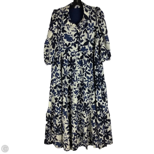 Dress Party Long By Tcec In Blue, Size: L