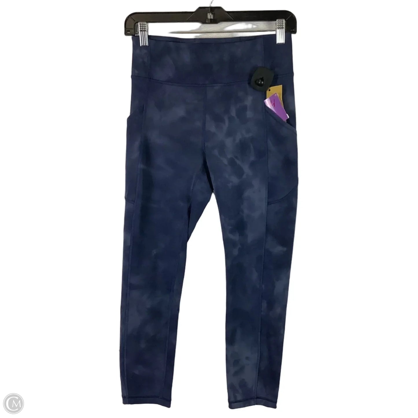 Athletic Leggings By Lululemon In Blue, Size: 6
