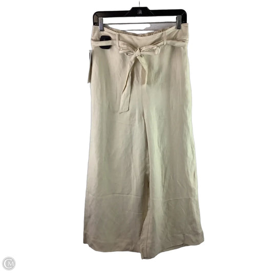 Pants Designer By Halston In Cream, Size: M