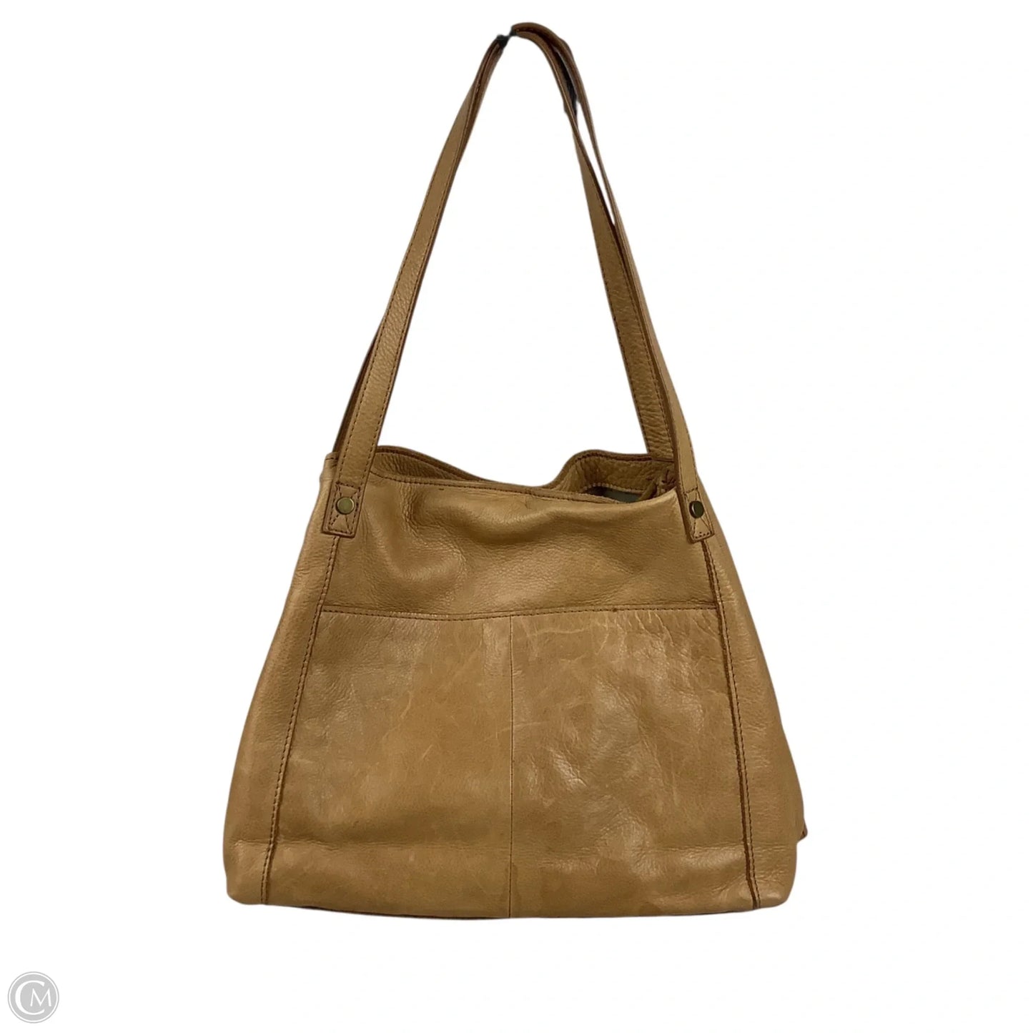 Handbag Leather By Cmc, Size: Medium