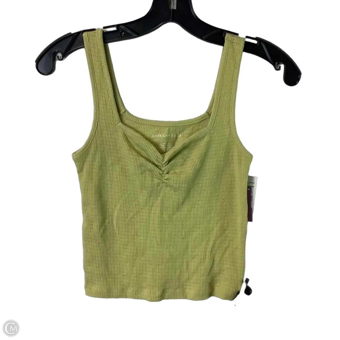 Top Sleeveless By American Eagle In Green, Size: M
