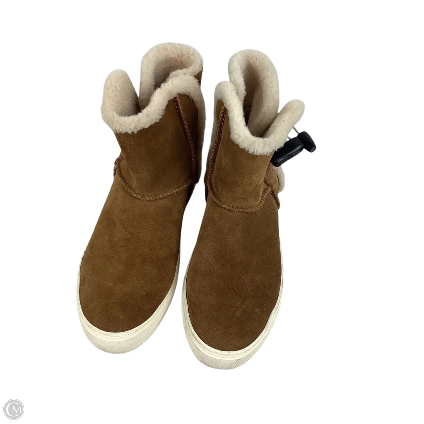 Boots Designer By Ugg In Brown, Size: 7