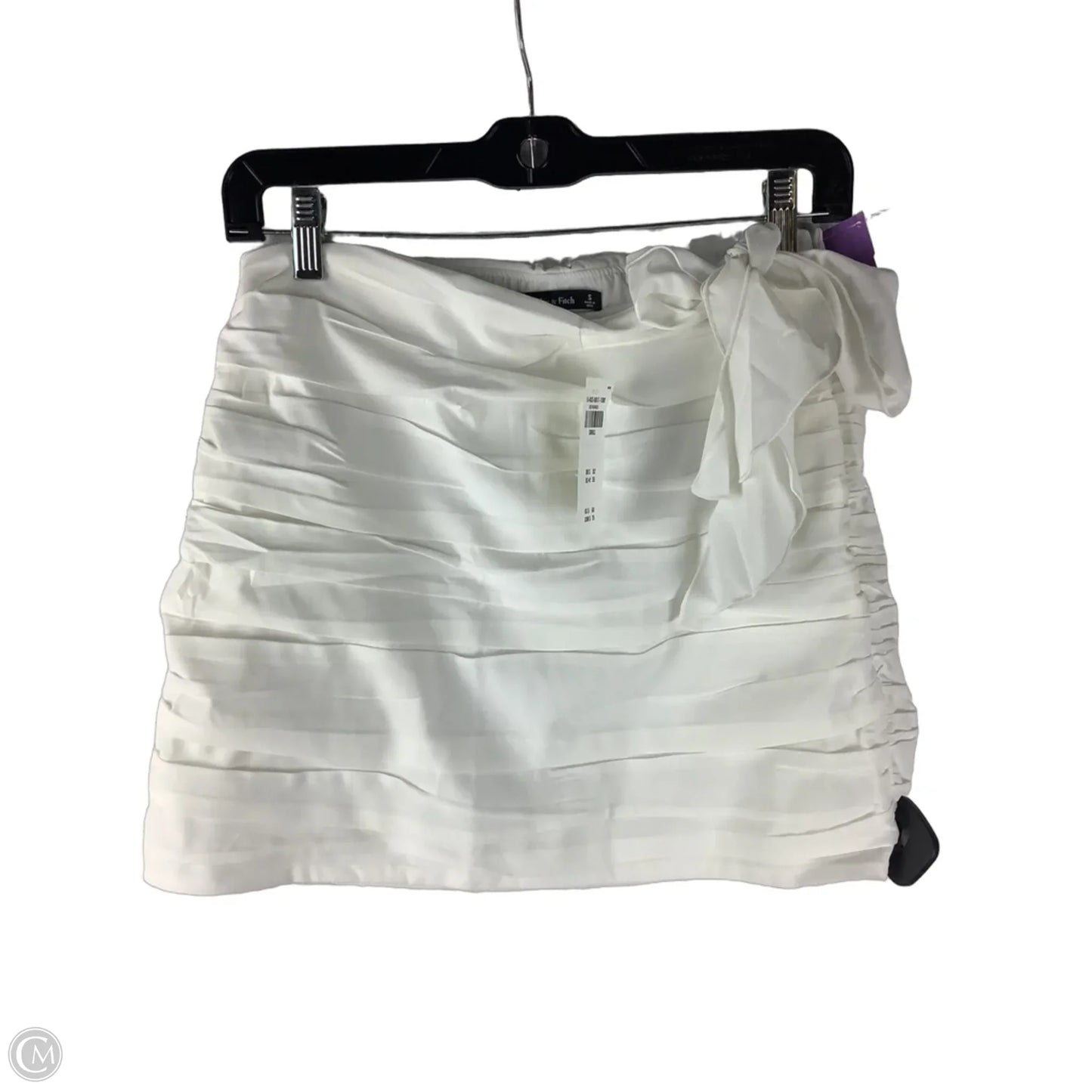 Skirt Mini & Short By Abercrombie And Fitch In White, Size: S