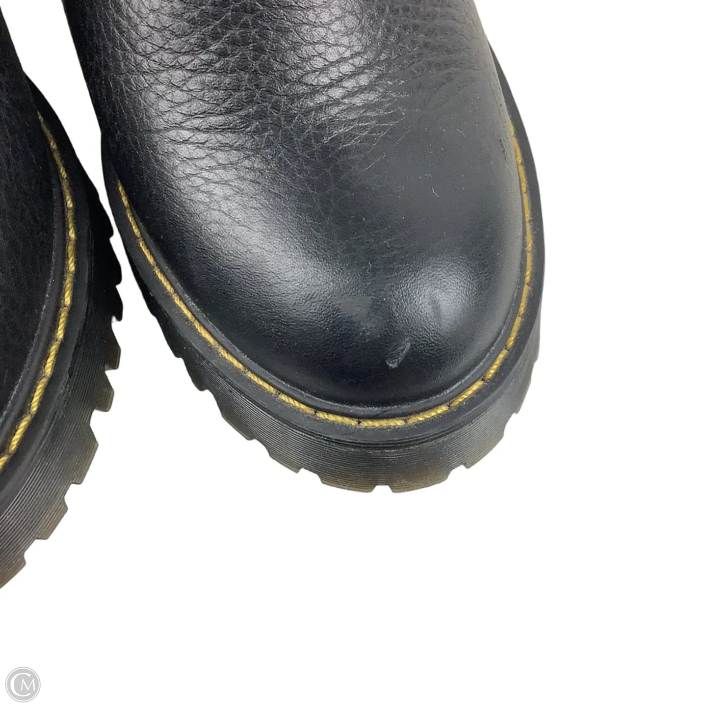 Shoes Heels Block By Dr Martens In Black, Size: 8