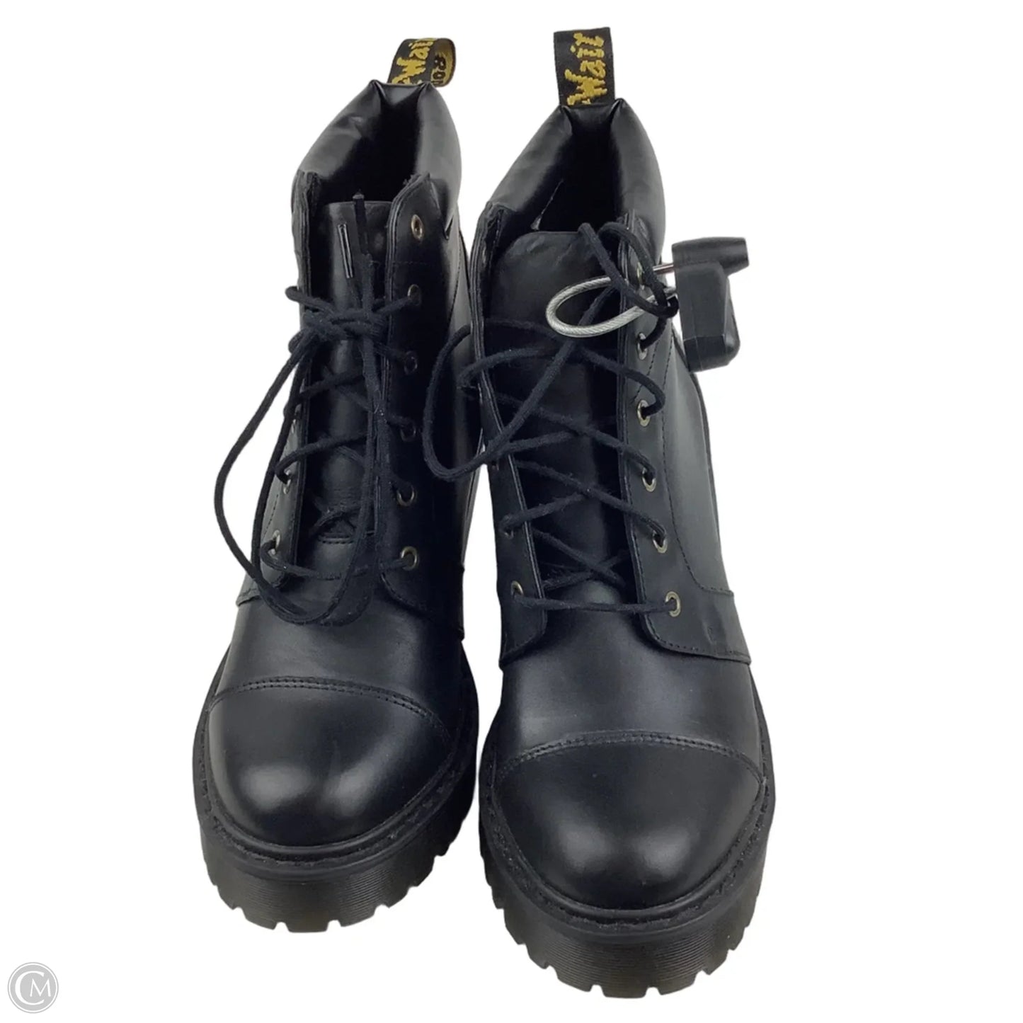 Boots Ankle Heels By Dr Martens In Black, Size: 7