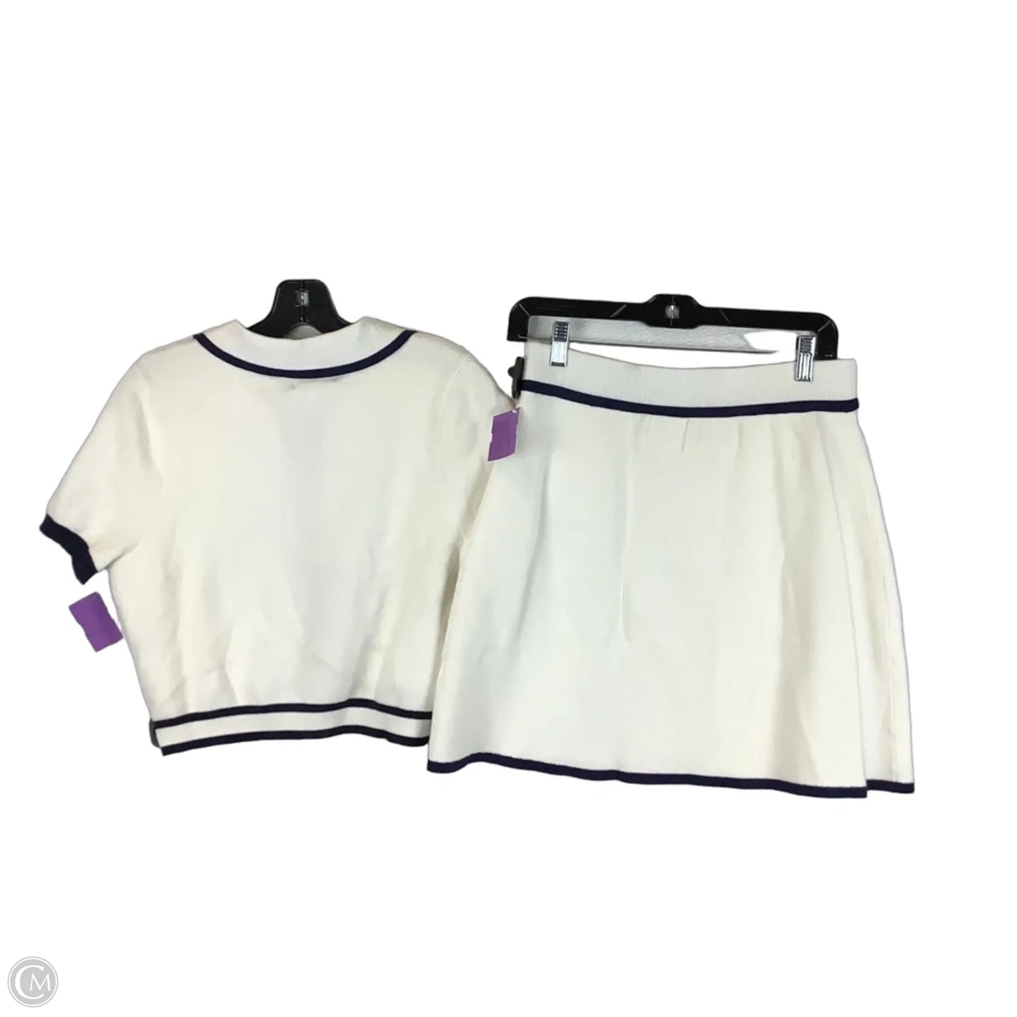 Skirt Set 2pc By Cmc In White, Size: L