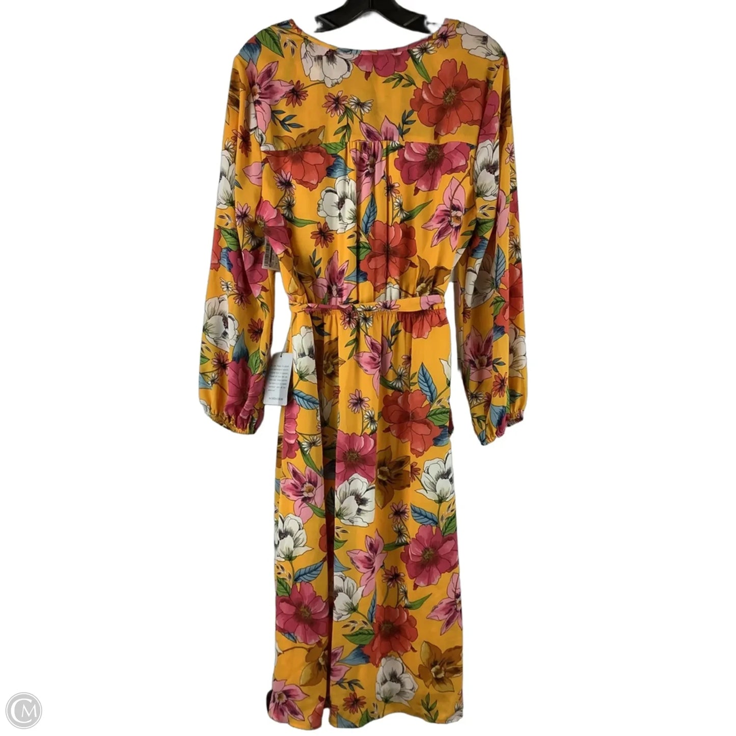 Dress Casual Midi By Dr2 In Floral Print, Size: M