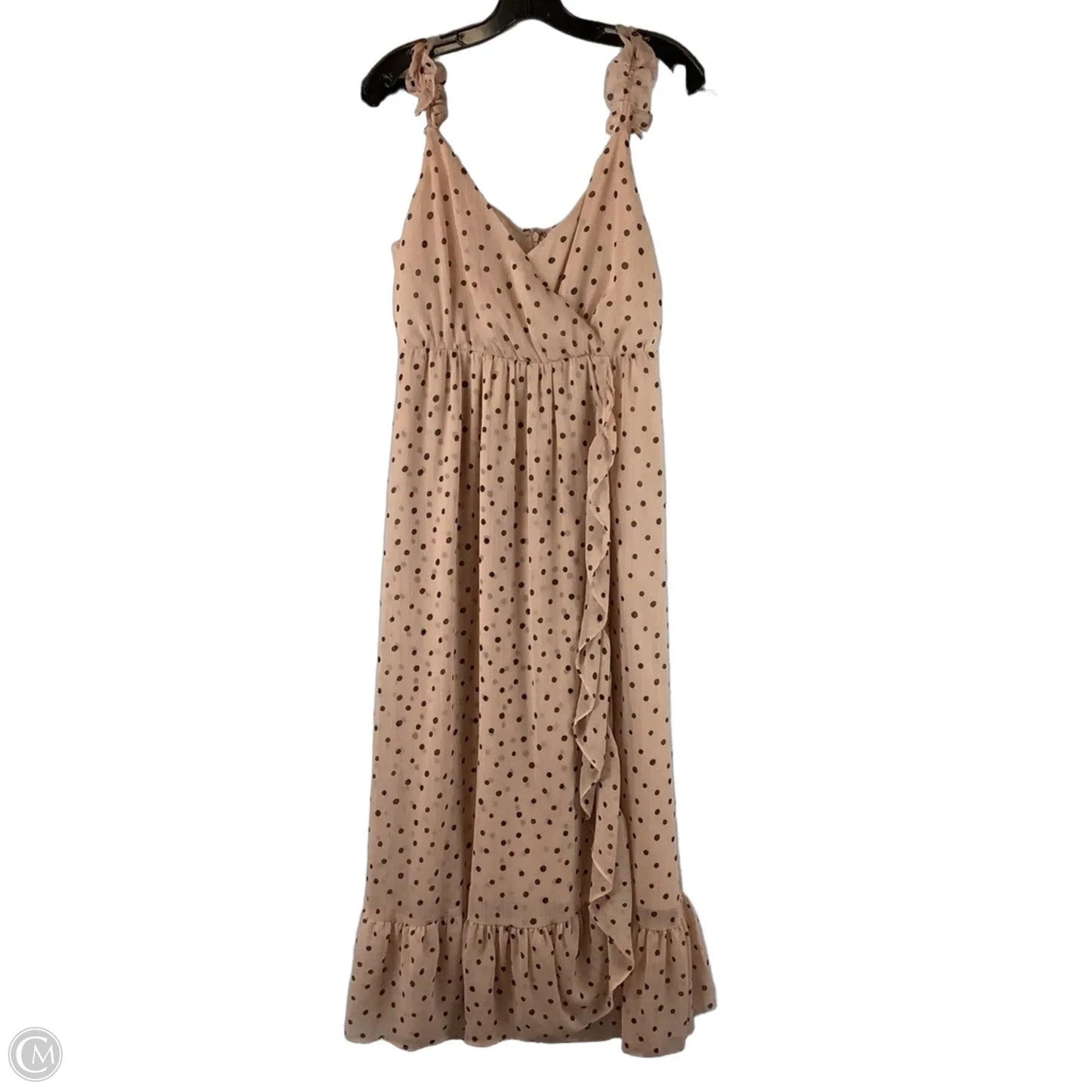 Dress Casual Maxi By Madewell In Polkadot Pattern, Size: 8