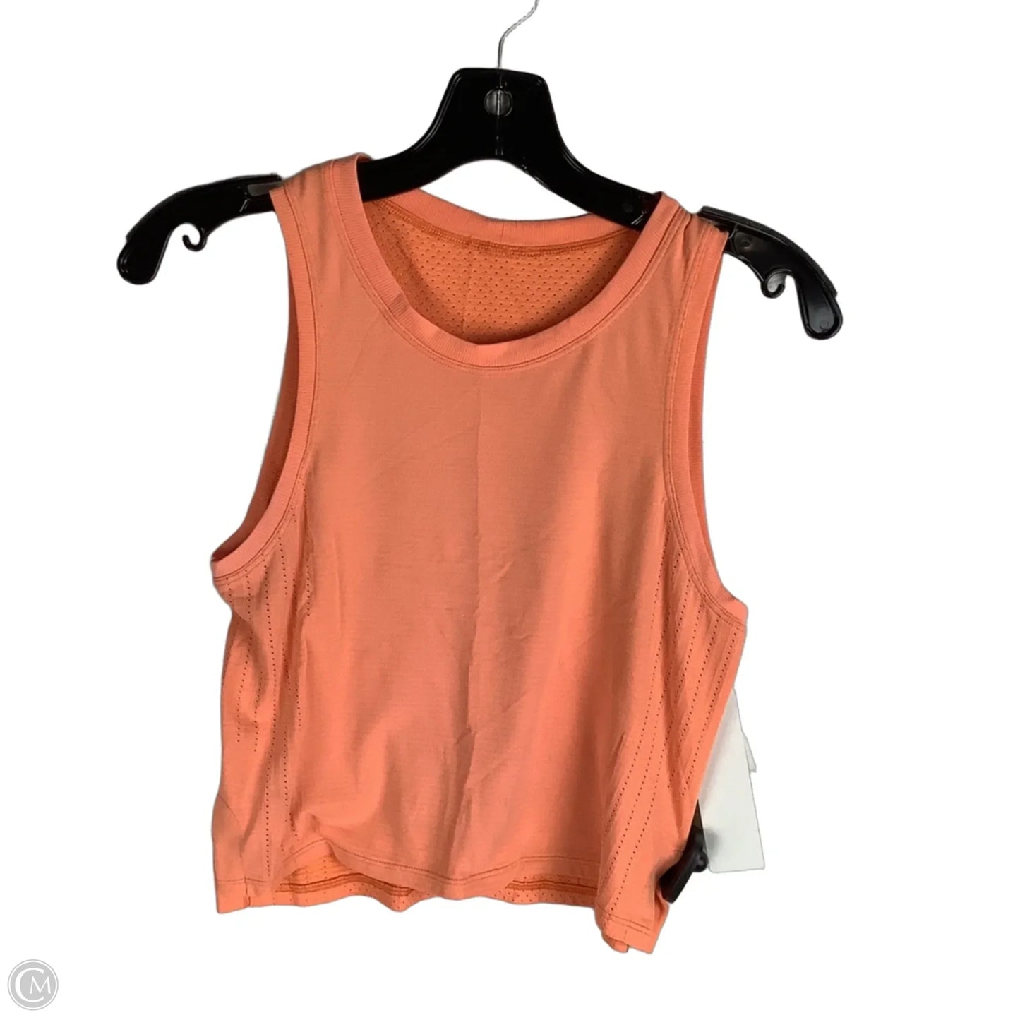 Athletic Tank Top By Lululemon In Orange, Size: Estimated S