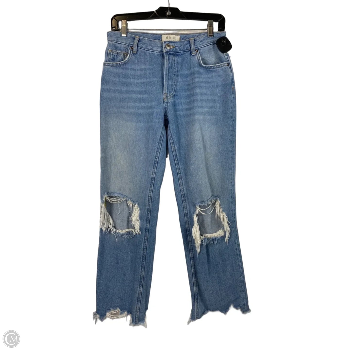 Jeans Straight By We The Free In Blue Denim, Size: 2