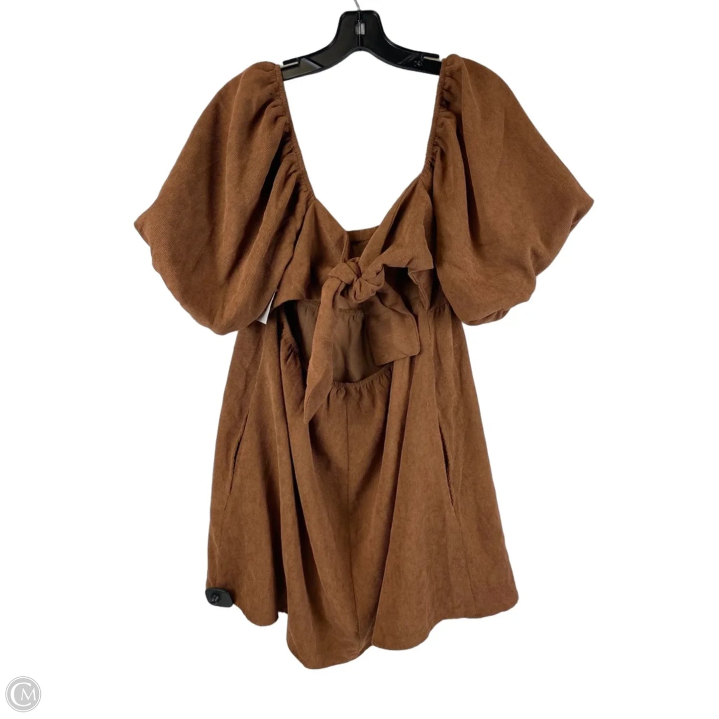 Dress Casual Short By Blue Rain In Brown, Size: L