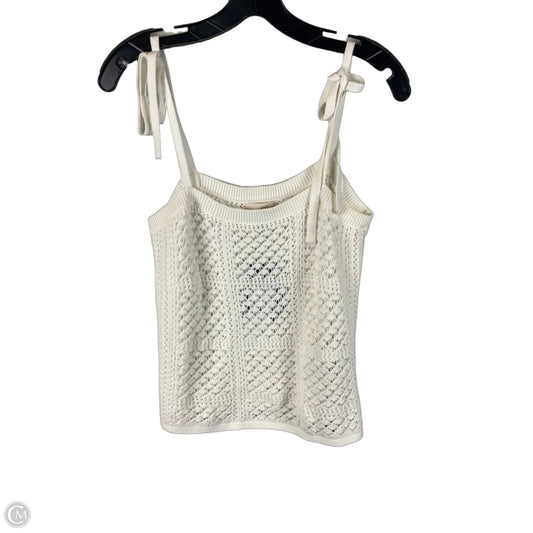 Top Sleeveless By Universal Thread In White, Size: M
