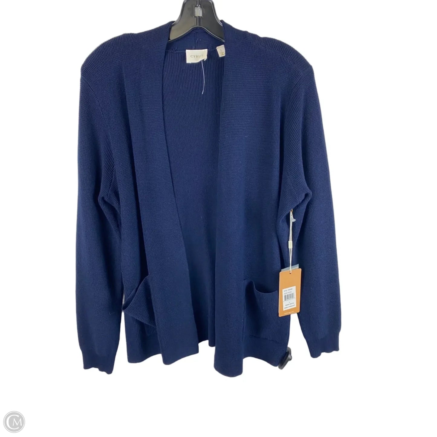 Cardigan By Cyrus In Navy, Size: L