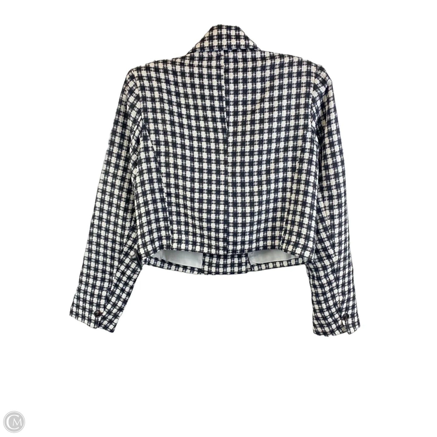Blazer By Vestique In Black & White, Size: M
