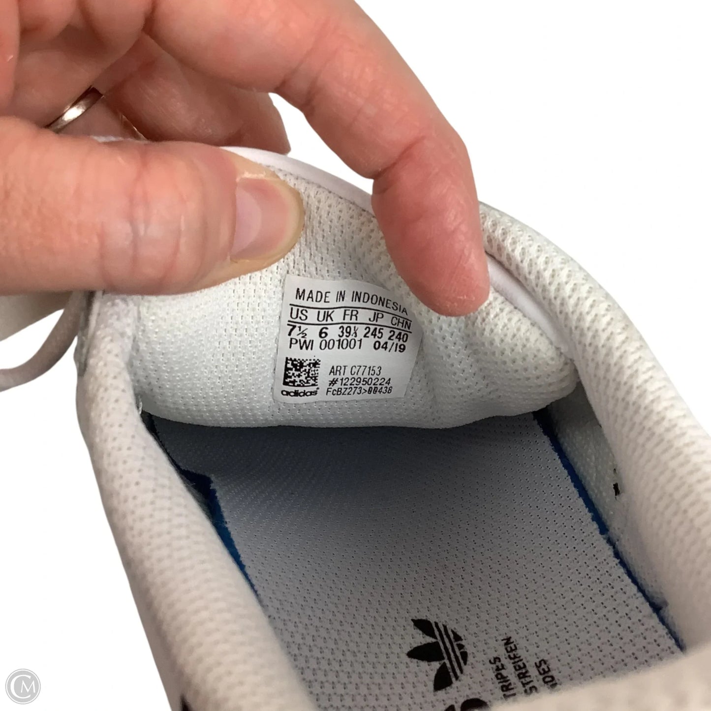 Shoes Sneakers By Adidas In White, Size: 7.5