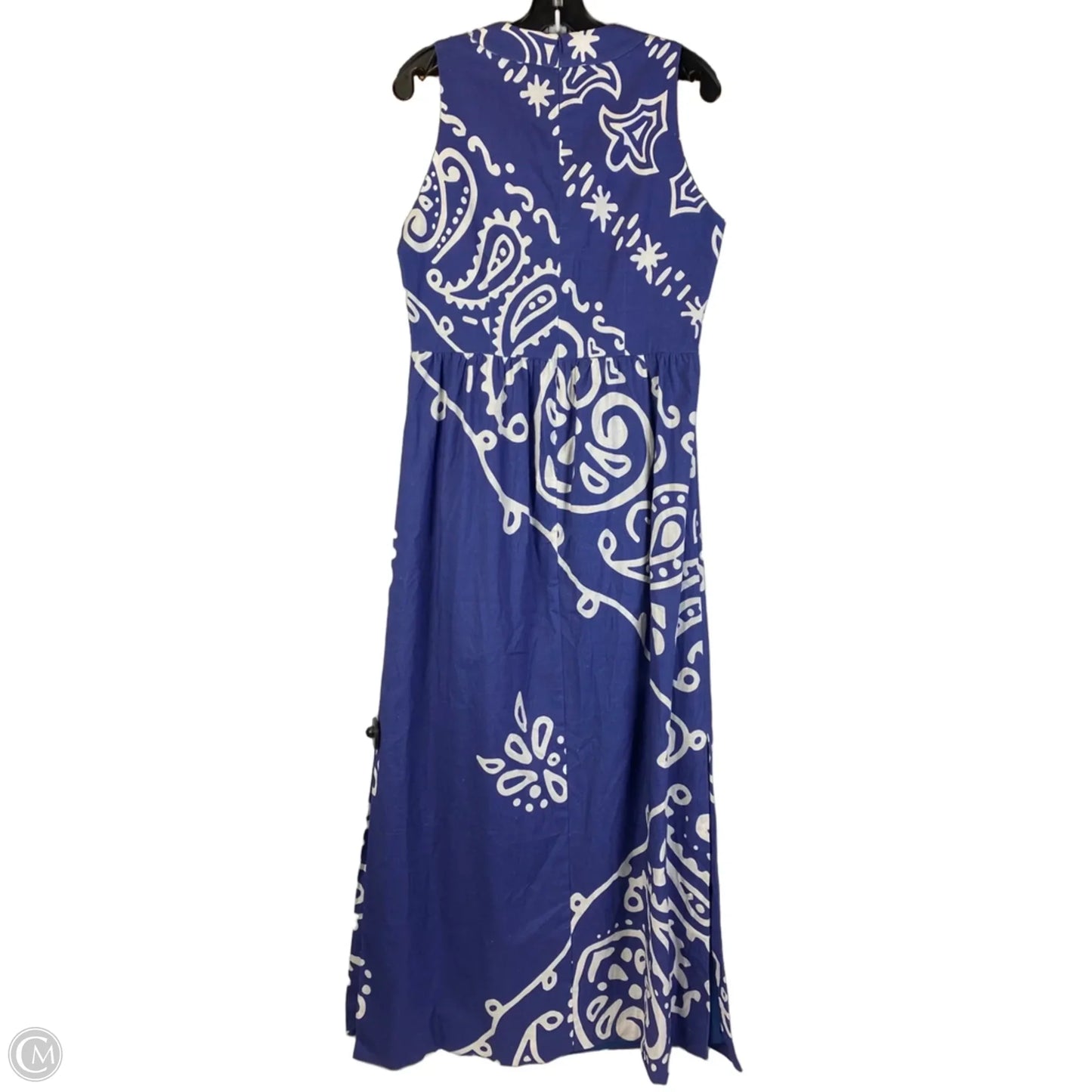 Dress Casual Maxi By Cmc In Blue, Size: L