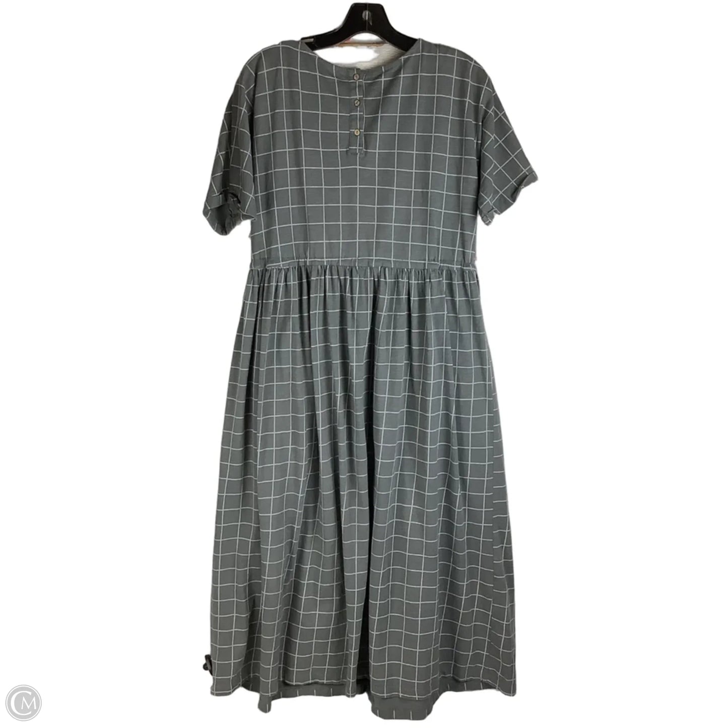 Dress Casual Maxi By Clothes Mentor In Grey, Size: M