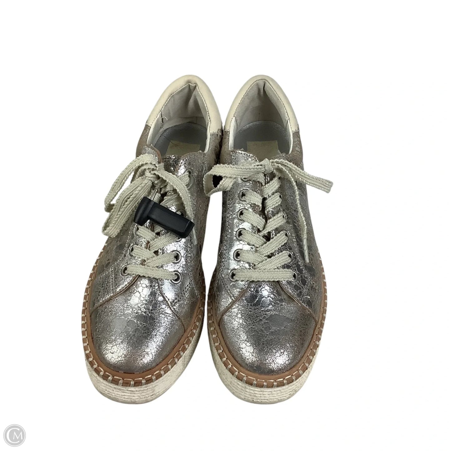Shoes Sneakers By Dolce Vita In Silver, Size: 7.5