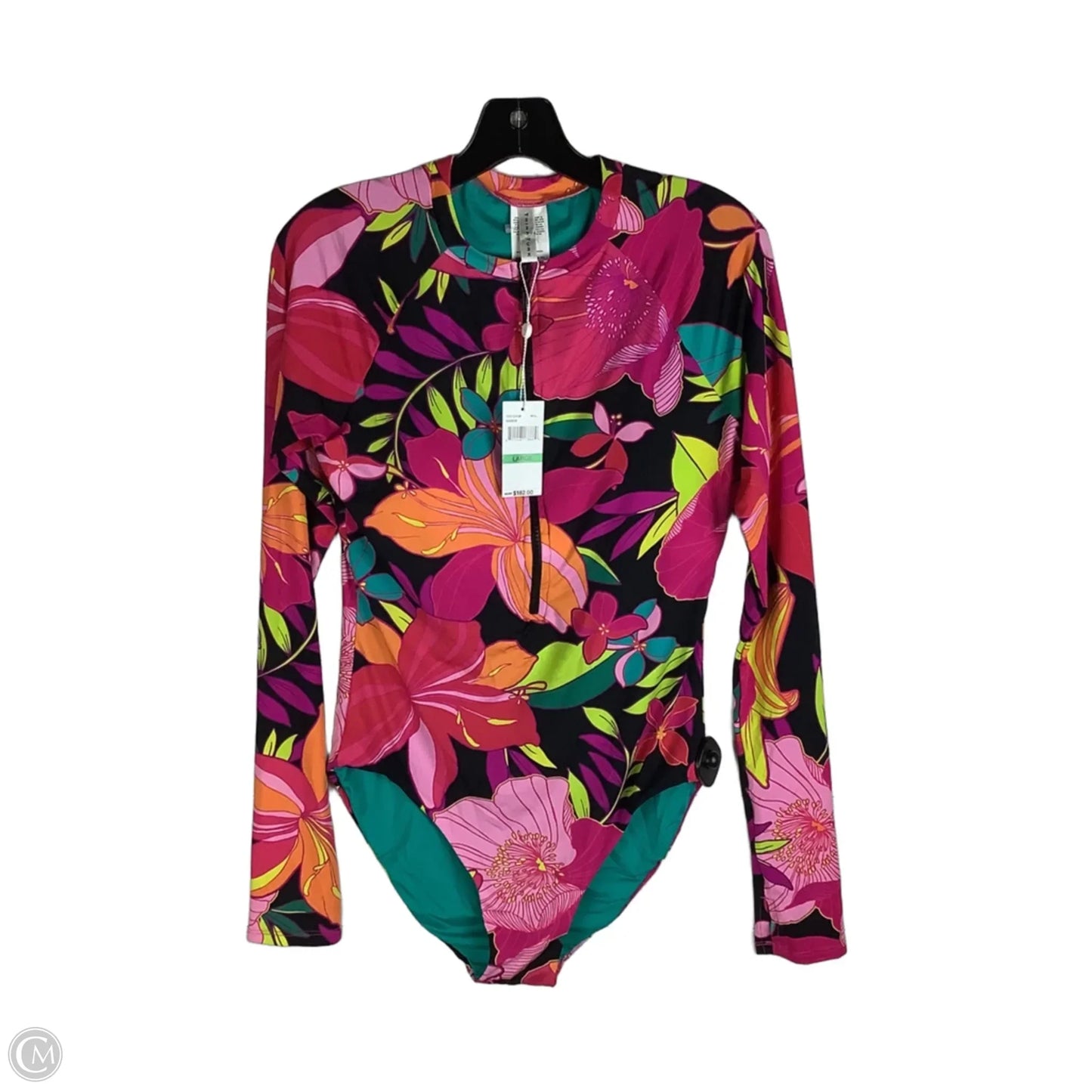 Swimsuit By Trina Turk In Floral Print, Size: L