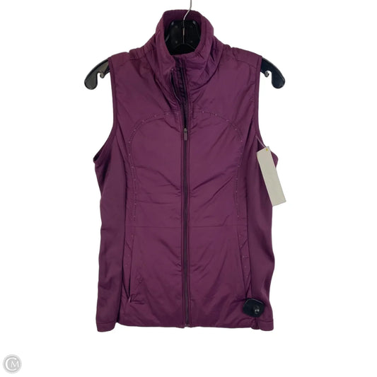 Vest Puffer & Quilted By Lululemon In Purple, Size: 8