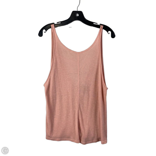 Top Sleeveless By Free People In Pink, Size: M