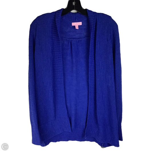 Cardigan Designer By Lilly Pulitzer In Blue, Size: Xs