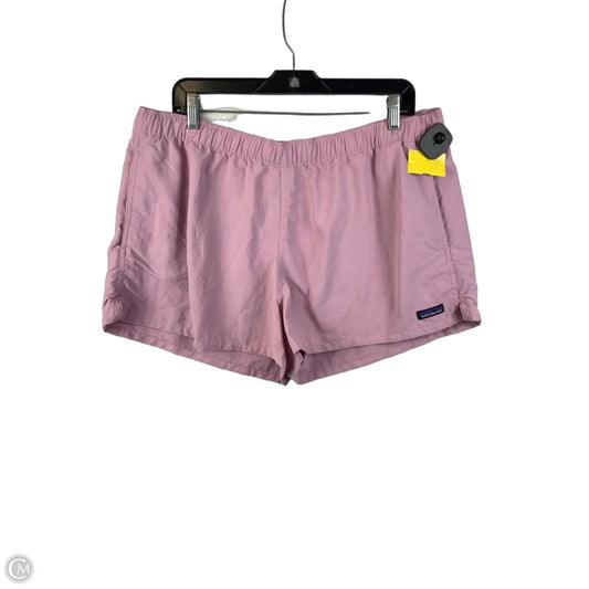 Athletic Shorts By Patagonia In Pink, Size: Xl