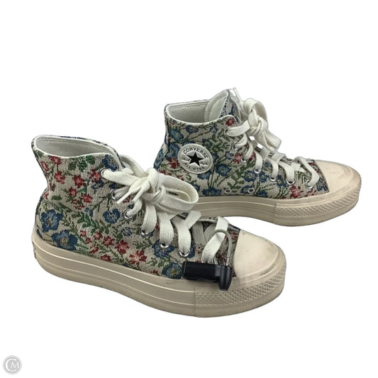 Shoes Sneakers By Converse In Floral Print, Size: 5.5