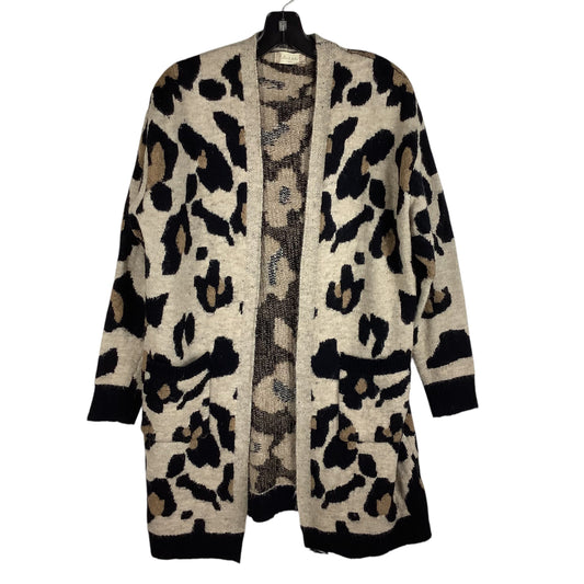 Cardigan By Altard State In Animal Print, Size: S/M