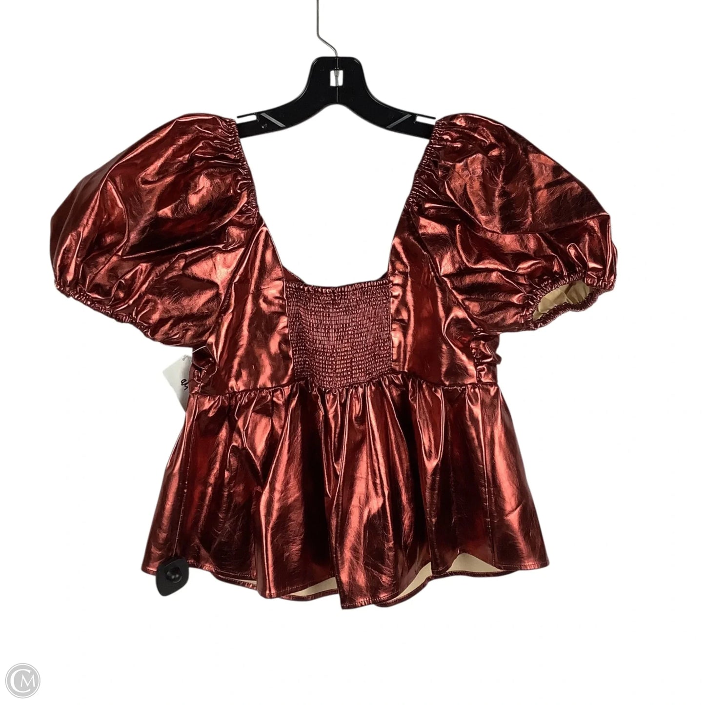 Top Short Sleeve By Buddy Love In Red, Size: M