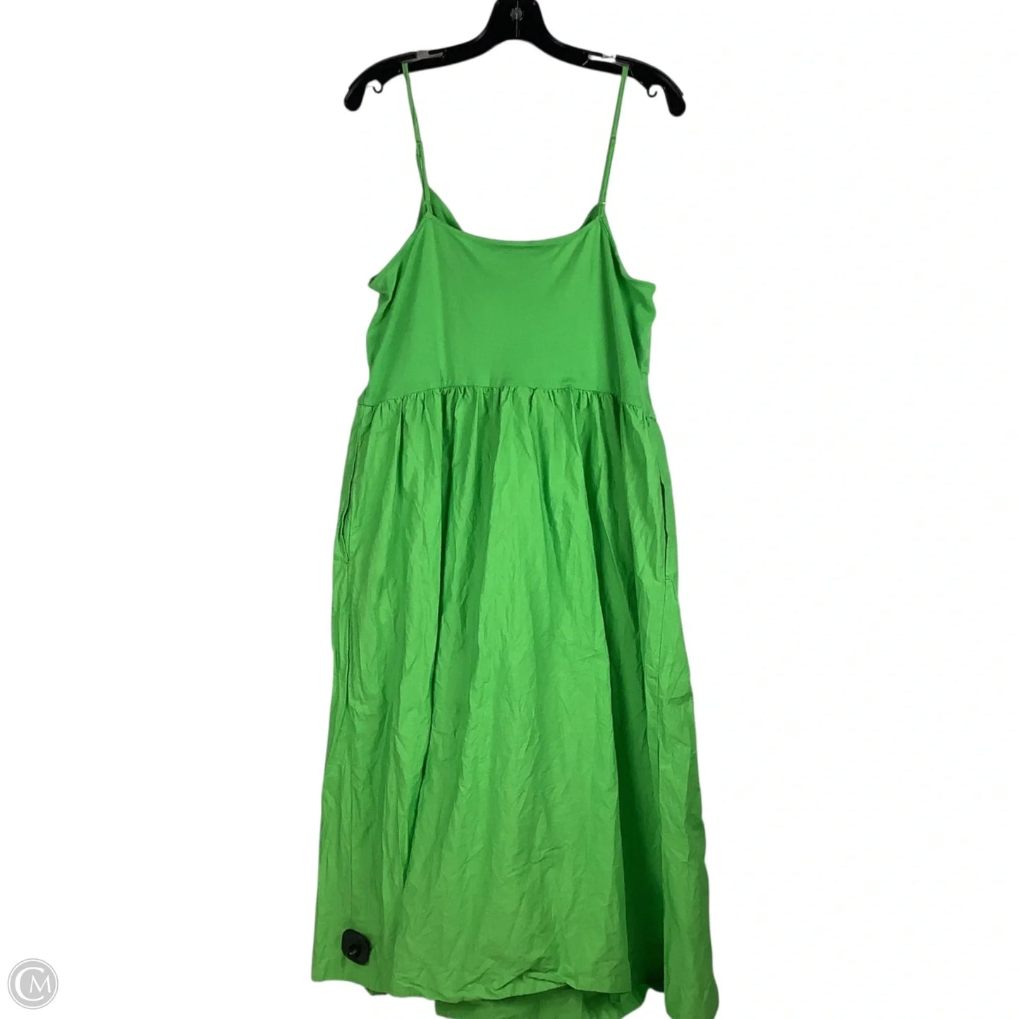 Dress Casual Maxi By A New Day In Green, Size: Xl