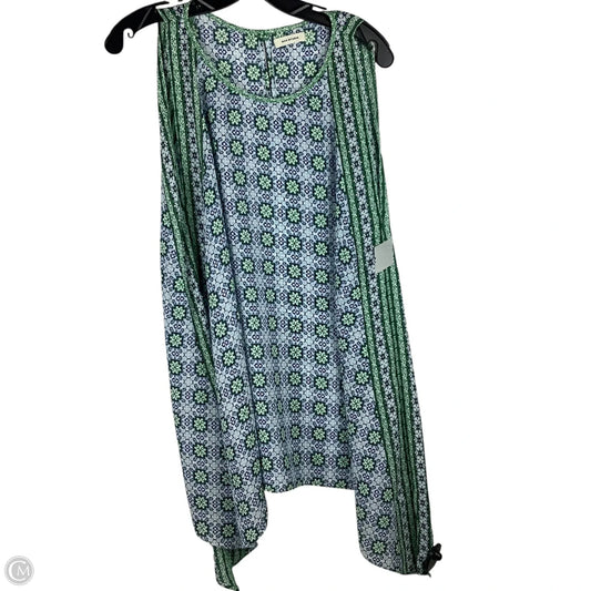 Dress Casual Short By Max Studio In Blue, Size: estimated M