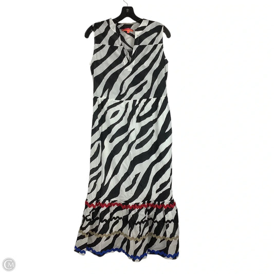 Dress Casual Maxi By Clothes Mentor In Zebra Print, Size: S (36)