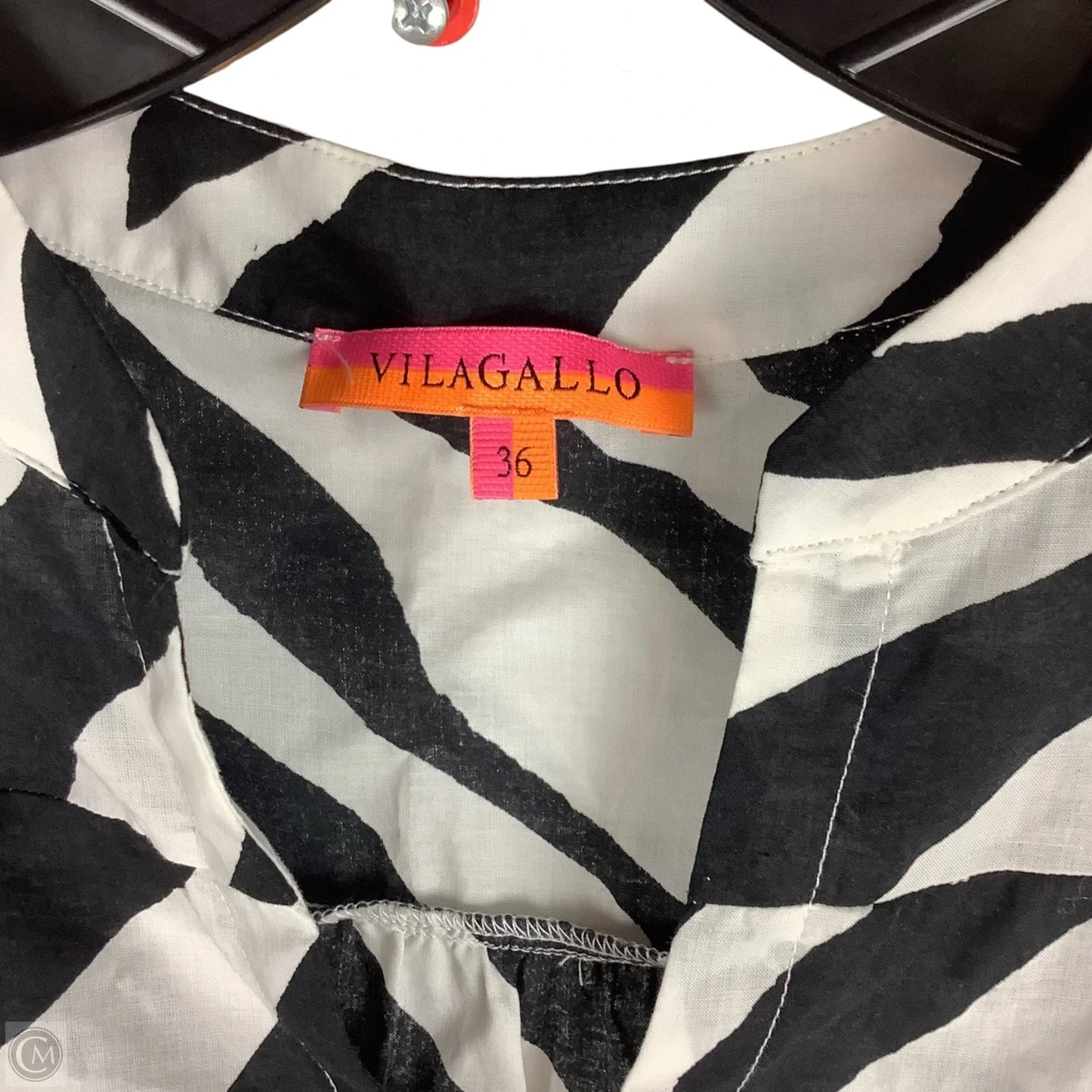 Dress Casual Maxi By Clothes Mentor In Zebra Print, Size: S (36)