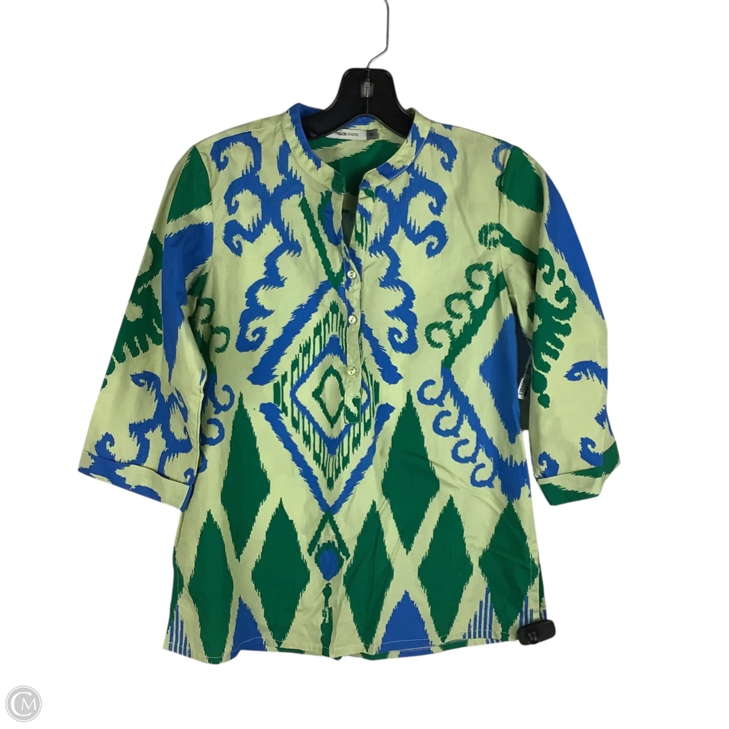 Top Short Sleeve By Clothes Mentor In Green, Size: Xs