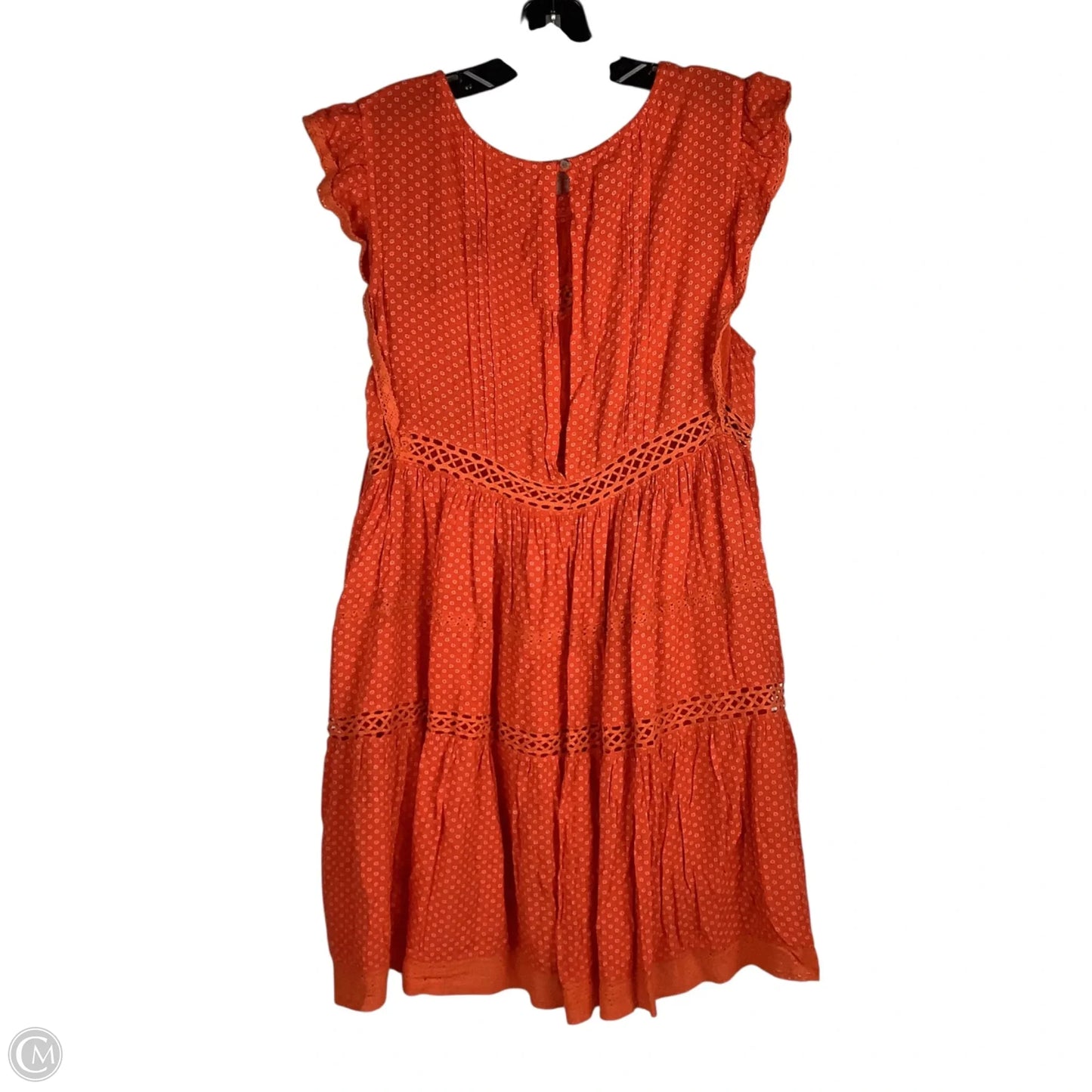 Dress Casual Midi By Free People In Orange, Size: S
