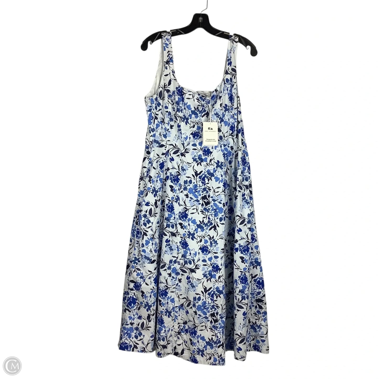 Dress Party Long By Free Assembly In Floral Print, Size: M