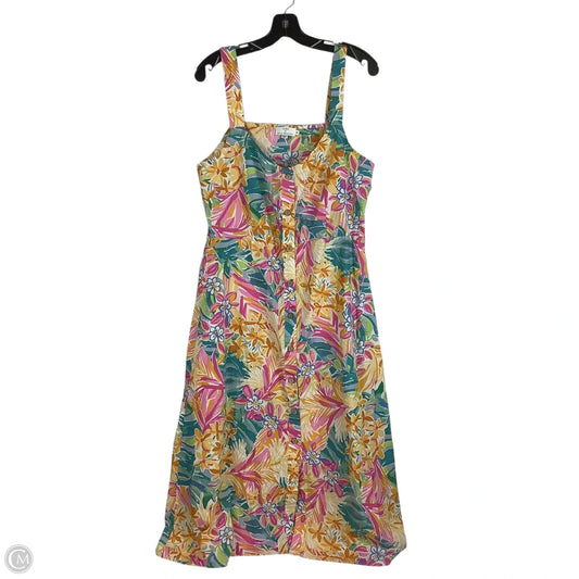 Dress Party Long By Molly Bracken In Floral Print, Size: Xl