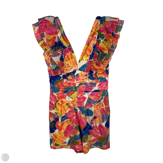 Romper By Cmc In Multi-colored, Size: Xs