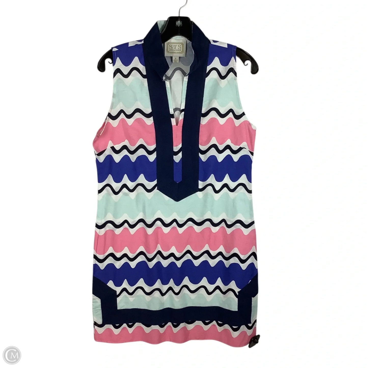 Dress Casual Midi By Sail To Sable In Checkered Pattern, Size: M