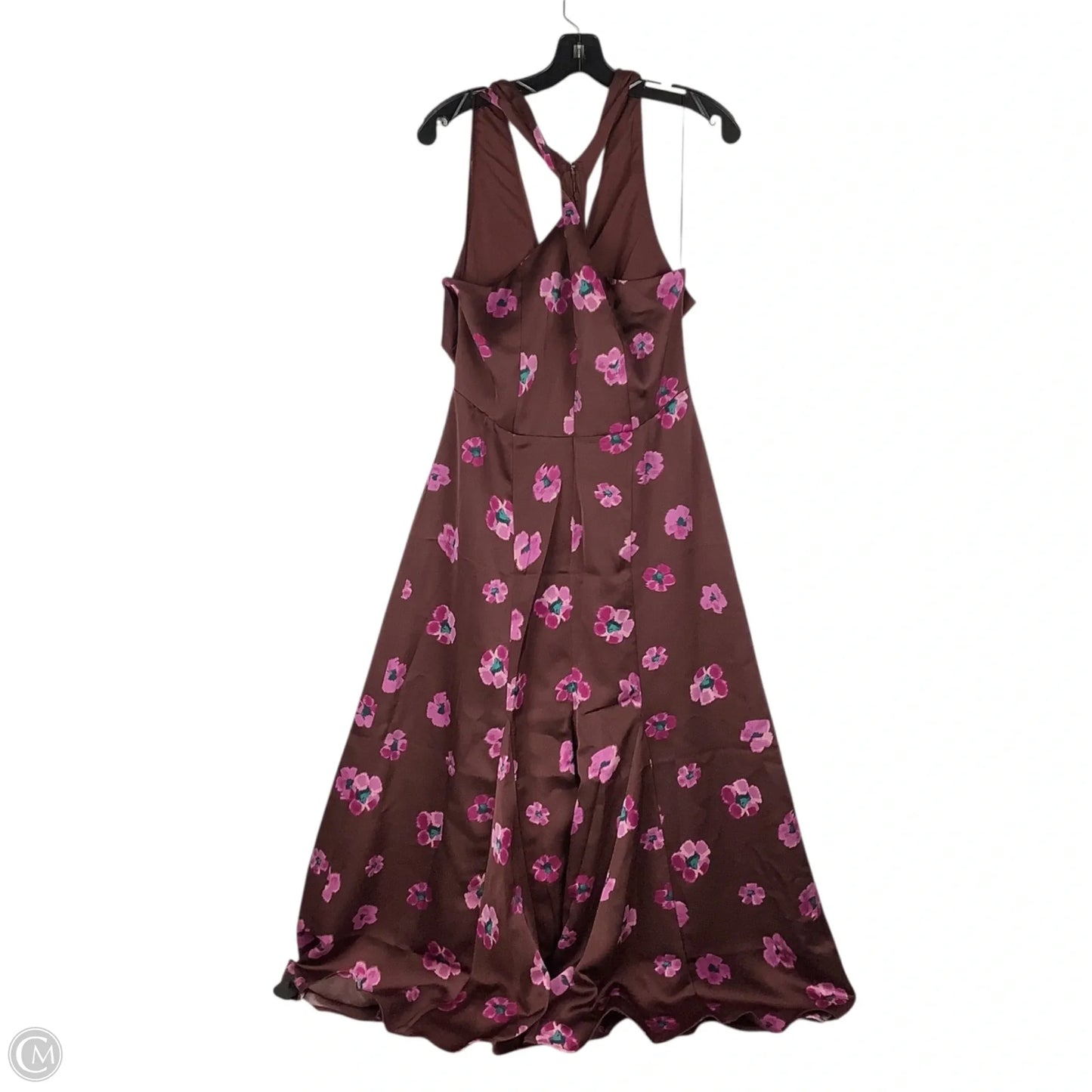 Dress Party Long By Loft In Maroon, Size: 10