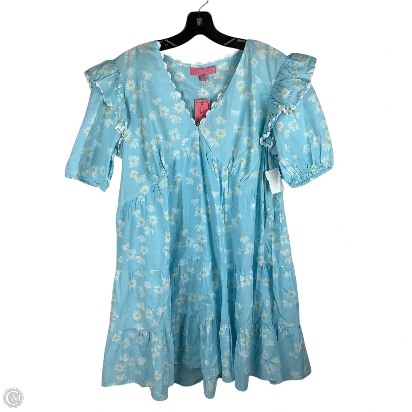 Dress Casual Midi By Simply Southern In Blue, Size: M