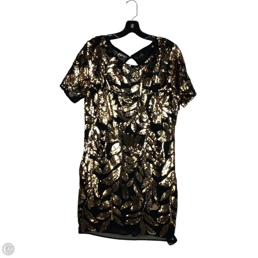 Dress Party Short By Maeve In Gold, Size: S