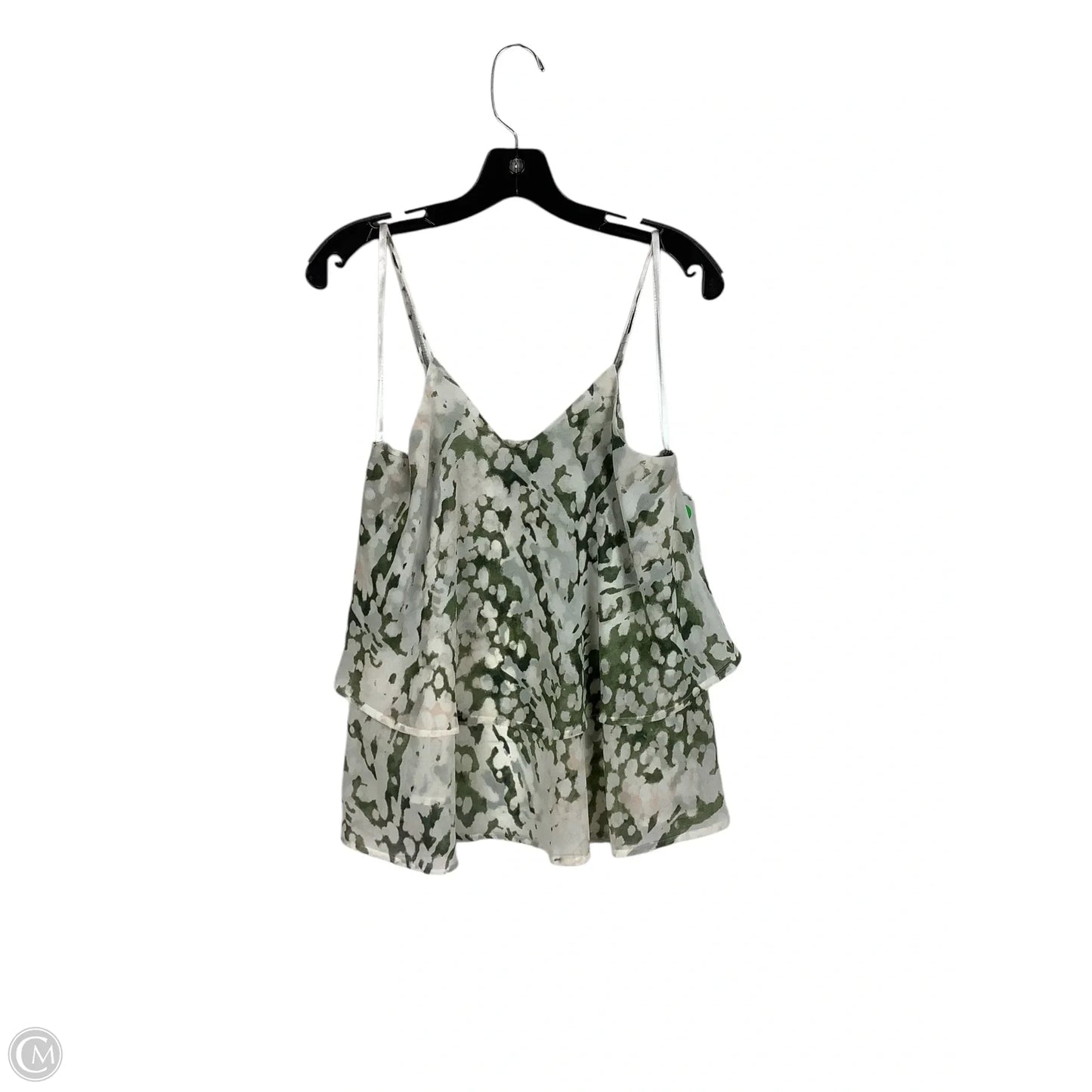 Top Sleeveless By Mossimo In Green, Size: M