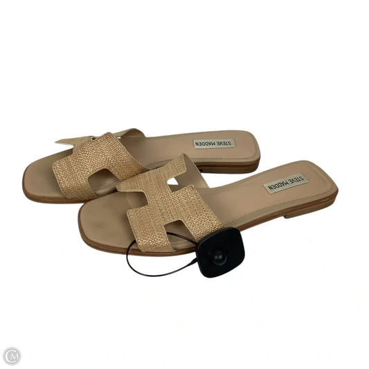 Shoes Flats By Steve Madden In Beige, Size: 10