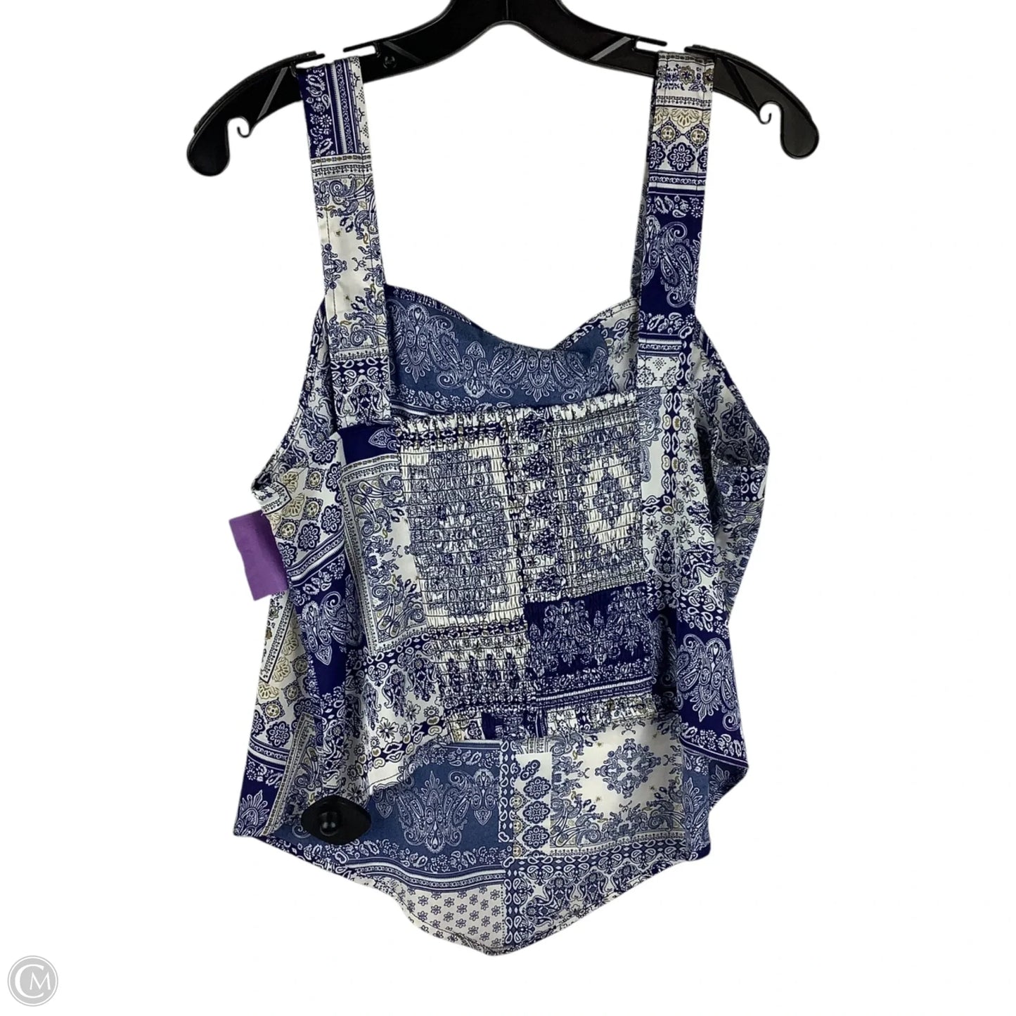 Top Sleeveless By Rachel Zoe In Blue, Size: L