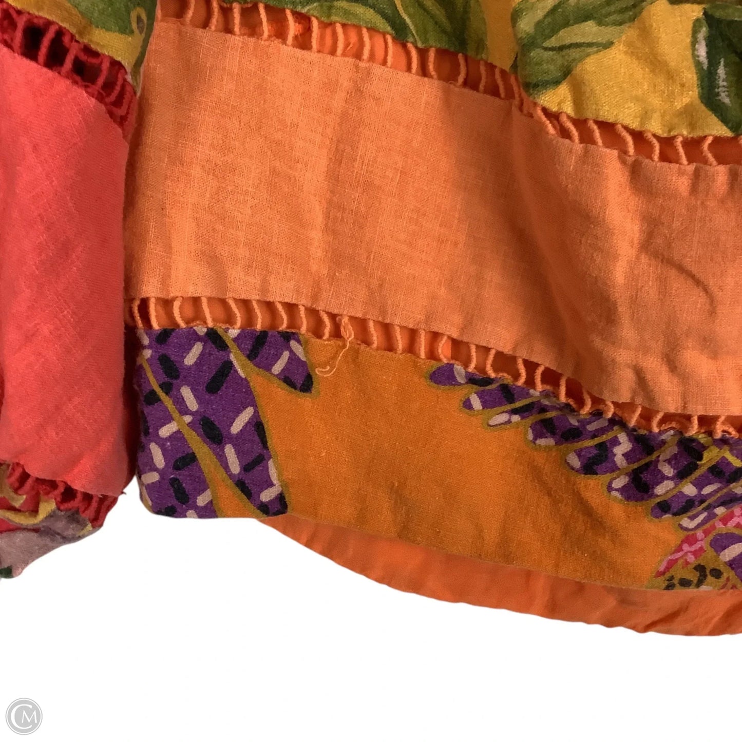 Top Short Sleeve By Farm Rio In Multi-colored, Size: L