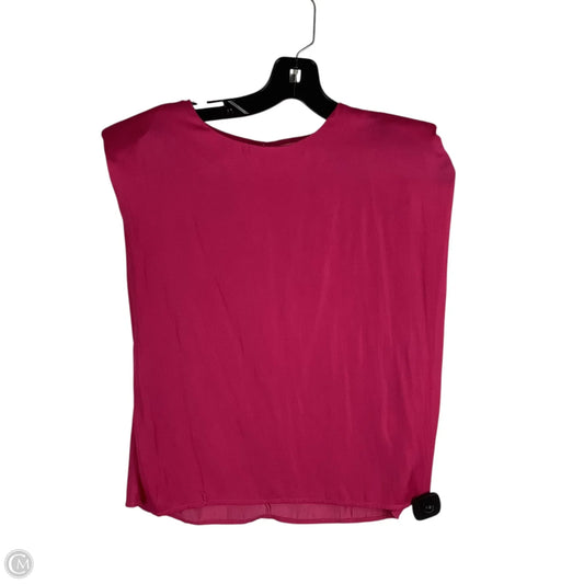 Top Sleeveless By Clothes Mentor In Pink, Size: S