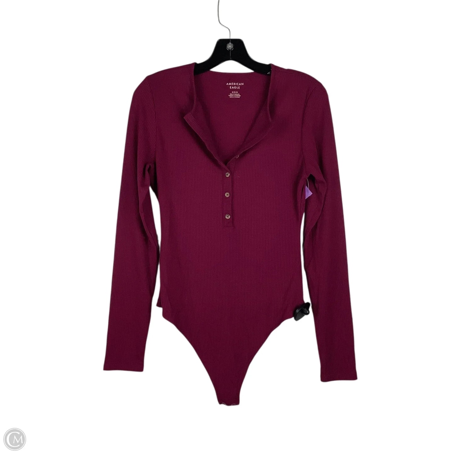 Bodysuit By American Eagle In Red, Size: M