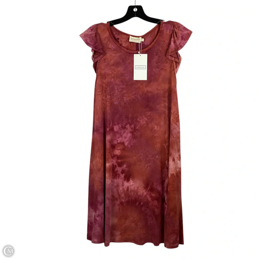 Dress Casual Midi By Clothes Mentor In Multi-colored, Size: S